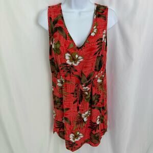 Palmwave Hawaii Floral Dress Size Large
